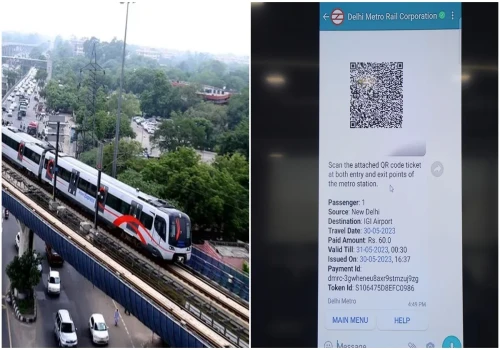 Delhi Metro Introduces Digital QR Ticketing System via Amazon Pay